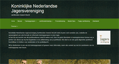 Desktop Screenshot of jachthonden-knjvgewestutrecht.nl