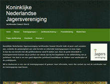 Tablet Screenshot of jachthonden-knjvgewestutrecht.nl